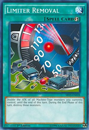 Limiter Removal (SR03-EN028) - Structure Deck: Machine Reactor 1st Edition
