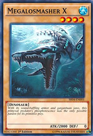 Megalosmasher X (SR04-EN003) - Structure Deck: Dinosmasher's Fury Unlimited