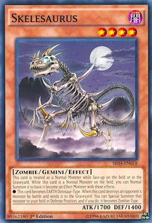 Skelesaurus (SR04-EN018) - Structure Deck: Dinosmasher's Fury Unlimited