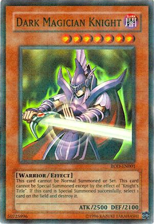 Dark Magician Knight (Reshef of Destruction) (Super Rare) (ROD-EN001) - Yu-Gi-Oh! Video Game Promotional Cards Unlimited