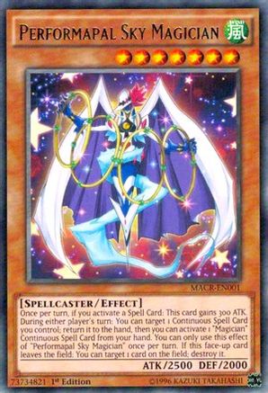 Performapal Sky Magician (MACR-EN001) - Maximum Crisis Unlimited
