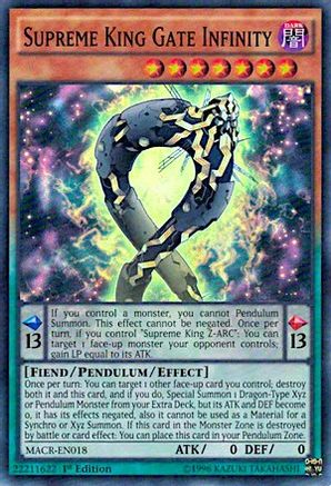 Supreme King Gate Infinity (MACR-EN018) - Maximum Crisis Unlimited