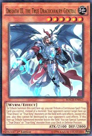 Dreiath III, the True Dracocavalry General (MACR-EN023) - Maximum Crisis Unlimited