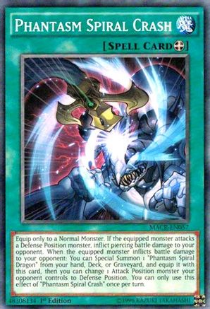Phantasm Spiral Crash (MACR-EN057) - Maximum Crisis 1st Edition