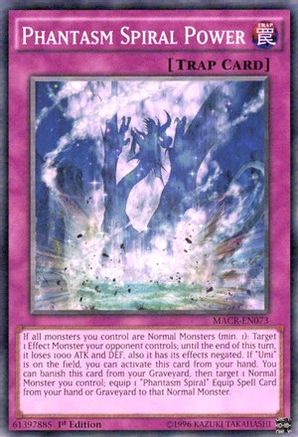 Phantasm Spiral Power (MACR-EN073) - Maximum Crisis 1st Edition