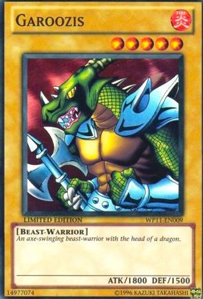 Garoozis (WP11-EN009) - World Championship 2011 Card Pack Limited