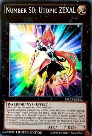 Number S0: Utopic ZEXAL (MACR-ENSE2) - Maximum Crisis Limited