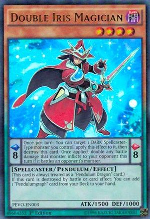 Double Iris Magician (PEVO-EN003) - Pendulum Evolution 1st Edition