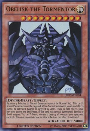 Obelisk the Tormentor (JMPS-EN004) (JMPS-EN004) - Shonen Jump Magazine Promos Limited