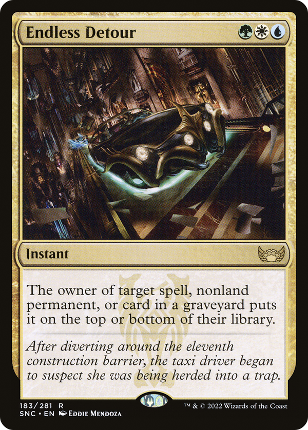 Endless Detour (SNC-183) - Streets of New Capenna Foil