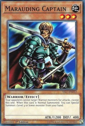 Marauding Captain (YS17-EN012) - Starter Deck: Link Strike 1st Edition