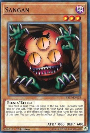 Sangan (YS17-EN013) - Starter Deck: Link Strike 1st Edition