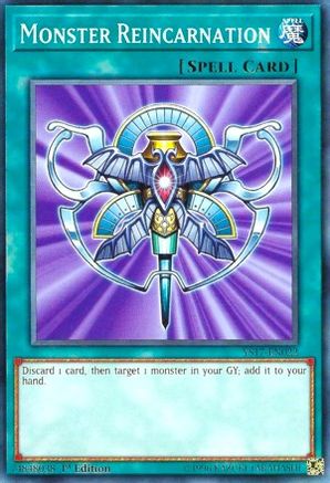 Monster Reincarnation (YS17-EN022) - Starter Deck: Link Strike 1st Edition