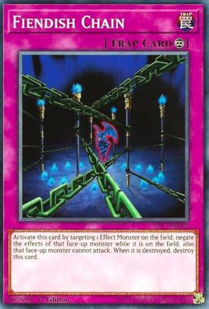 Fiendish Chain (YS17-EN039) - Starter Deck: Link Strike 1st Edition