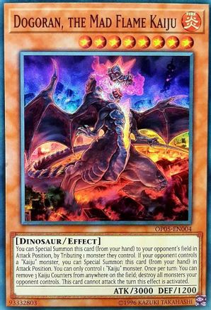 Dogoran, the Mad Flame Kaiju (OP05-EN004) - OTS Tournament Pack 5 Unlimited