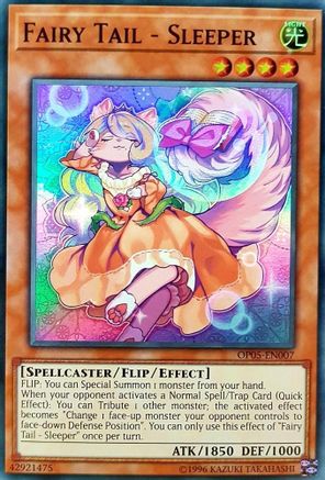 Fairy Tail - Sleeper (OP05-EN007) - OTS Tournament Pack 5 Unlimited