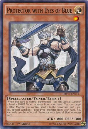 Protector with Eyes of Blue (MP17-EN011) - 2017 Mega-Tins Mega Pack 1st Edition