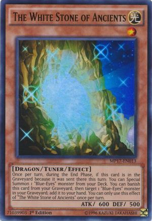The White Stone of Ancients (MP17-EN013) - 2017 Mega-Tins Mega Pack 1st Edition