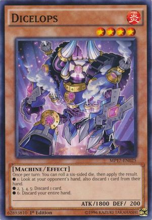 Dicelops (MP17-EN025) - 2017 Mega-Tins Mega Pack 1st Edition