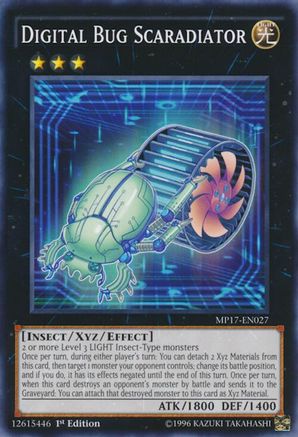 Digital Bug Scaradiator (MP17-EN027) - 2017 Mega-Tins Mega Pack 1st Edition