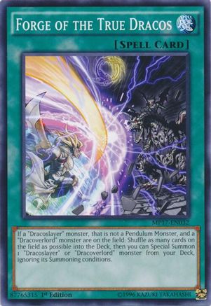 Forge of the True Dracos (MP17-EN032) - 2017 Mega-Tins Mega Pack 1st Edition