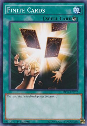 Finite Cards (MP17-EN037) - 2017 Mega-Tins Mega Pack 1st Edition