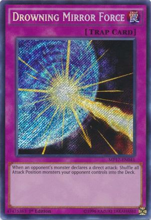 Drowning Mirror Force (MP17-EN041) - 2017 Mega-Tins Mega Pack 1st Edition