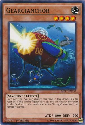 Geargianchor (MP17-EN052) - 2017 Mega-Tins Mega Pack 1st Edition