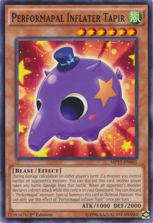Performapal Inflater Tapir (MP17-EN061) - 2017 Mega-Tins Mega Pack 1st Edition