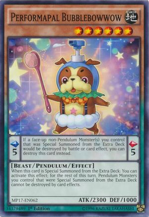 Performapal Bubblebowwow (MP17-EN062) - 2017 Mega-Tins Mega Pack 1st Edition