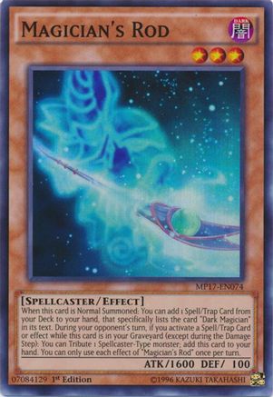 Magician's Rod (MP17-EN074) - 2017 Mega-Tins Mega Pack 1st Edition