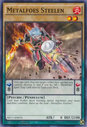 Metalfoes Steelen (MP17-EN076) - 2017 Mega-Tins Mega Pack 1st Edition