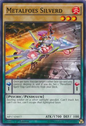 Metalfoes Silverd (MP17-EN077) - 2017 Mega-Tins Mega Pack 1st Edition