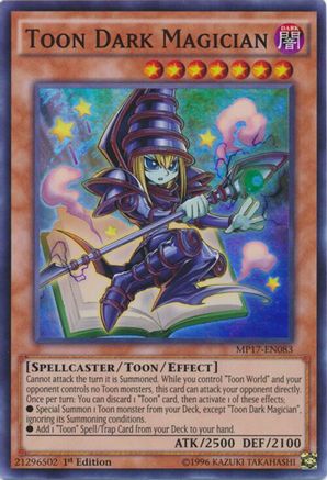 Toon Dark Magician (MP17-EN083) - 2017 Mega-Tins Mega Pack 1st Edition