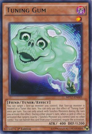 Tuning Gum (MP17-EN089) - 2017 Mega-Tins Mega Pack 1st Edition