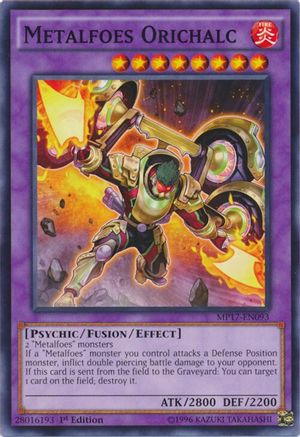 Metalfoes Orichalc (MP17-EN093) - 2017 Mega-Tins Mega Pack 1st Edition