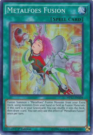 Metalfoes Fusion (MP17-EN104) - 2017 Mega-Tins Mega Pack 1st Edition