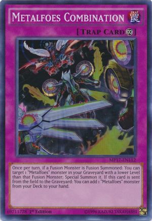 Metalfoes Combination (MP17-EN112) - 2017 Mega-Tins Mega Pack 1st Edition
