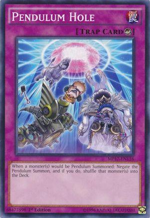 Pendulum Hole (MP17-EN116) - 2017 Mega-Tins Mega Pack 1st Edition