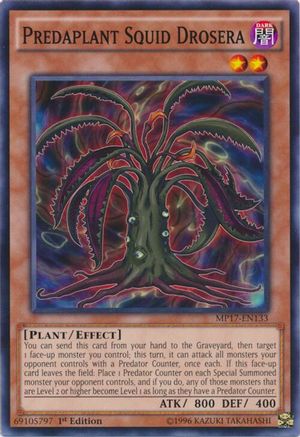 Predaplant Squid Drosera (MP17-EN133) - 2017 Mega-Tins Mega Pack 1st Edition