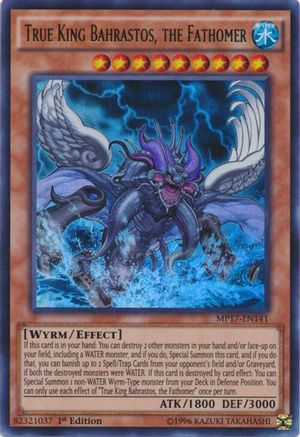True King Bahrastos, the Fathomer (MP17-EN141) - 2017 Mega-Tins Mega Pack 1st Edition
