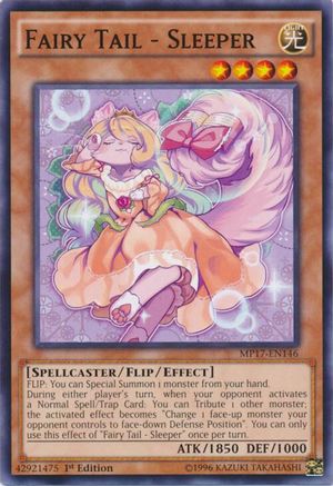 Fairy Tail - Sleeper (MP17-EN146) - 2017 Mega-Tins Mega Pack 1st Edition