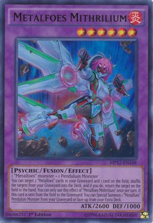 Metalfoes Mithrilium (MP17-EN148) - 2017 Mega-Tins Mega Pack 1st Edition