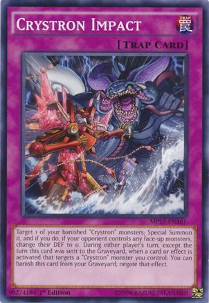 Crystron Impact (MP17-EN161) - 2017 Mega-Tins Mega Pack 1st Edition