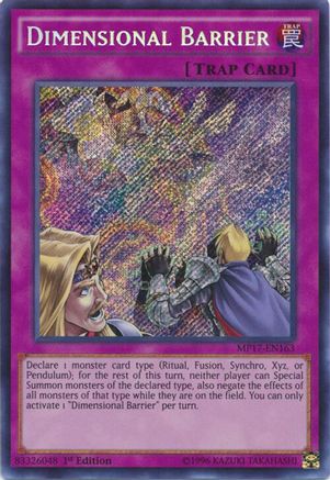 Dimensional Barrier (MP17-EN163) - 2017 Mega-Tins Mega Pack 1st Edition