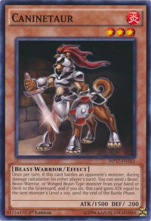 Caninetaur (MP17-EN165) - 2017 Mega-Tins Mega Pack 1st Edition