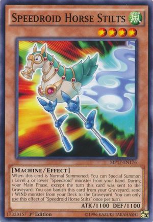 Speedroid Horse Stilts (MP17-EN176) - 2017 Mega-Tins Mega Pack 1st Edition