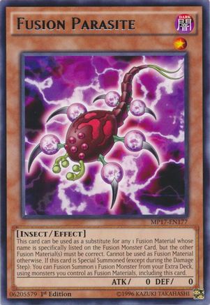Fusion Parasite (MP17-EN177) - 2017 Mega-Tins Mega Pack 1st Edition