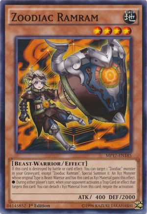 Zoodiac Ramram (MP17-EN185) - 2017 Mega-Tins Mega Pack 1st Edition