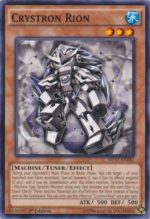 Crystron Rion (MP17-EN187) - 2017 Mega-Tins Mega Pack 1st Edition